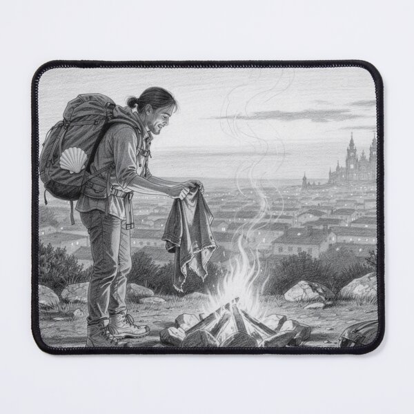 Item preview, Campfire near Santiago de Compostela designed and sold by jefboutique6150.