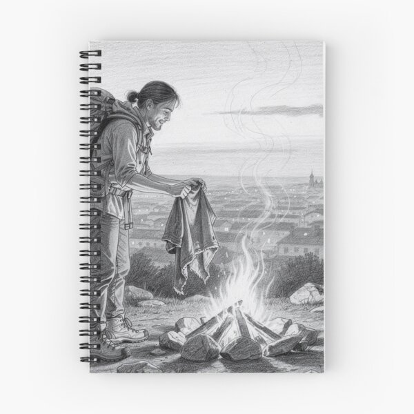 Item preview, Campfire near Santiago de Compostela designed and sold by jefboutique6150.