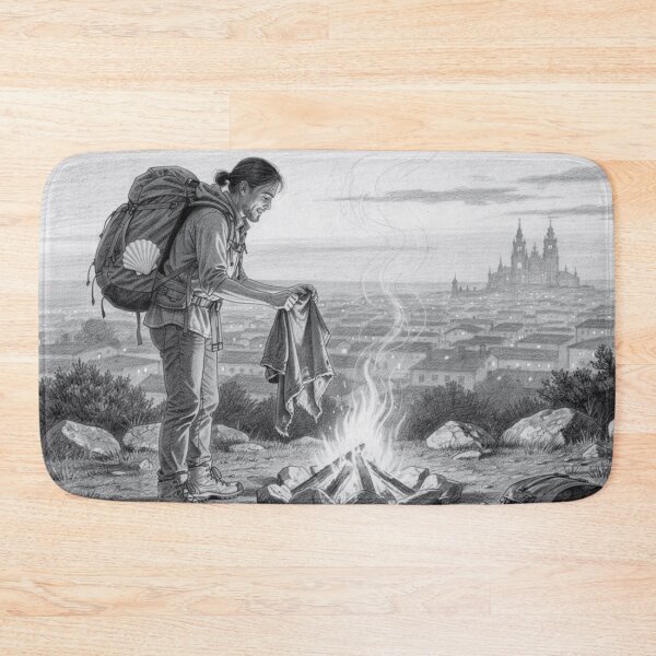 Item preview, Campfire near Santiago de Compostela designed and sold by jefboutique6150.