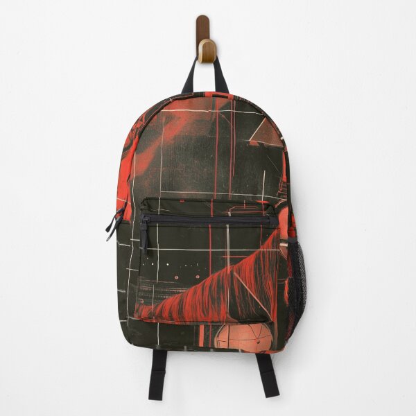 Item preview, Constructivist Horse - Red and Black Geometric Futurism designed and sold by Caspereickeart.