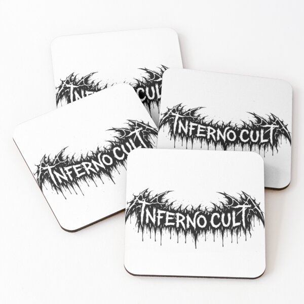 Item preview, Inferno Cult – Dark Gothic Metal Logo Design designed and sold by bloomandbeads.eu.