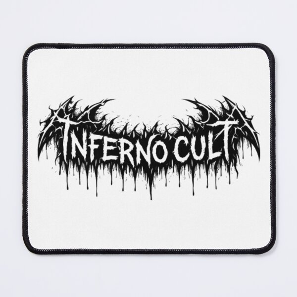 Item preview, Inferno Cult – Dark Gothic Metal Logo Design designed and sold by bloomandbeads.eu.