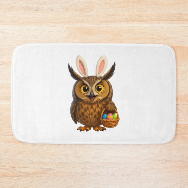 Item preview, Easter Long-Eared Owl  designed and sold by Sillytoe.