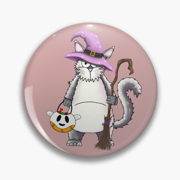 Item preview, Daisy the Sparkly Witch Princess: Whimsical White Cat Halloween designed and sold by Englandbear.