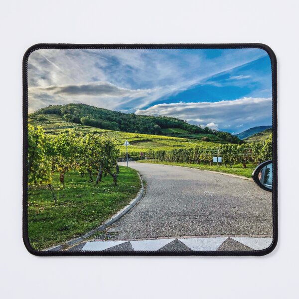 Item preview, Road leading through vineyards ahead designed and sold by GlennP97.