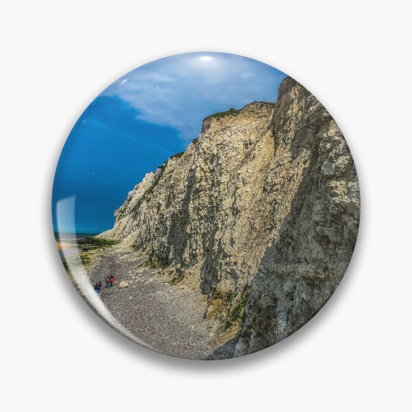 Item preview, White Cliffs Rising Above Quiet Beach designed and sold by GlennP97.