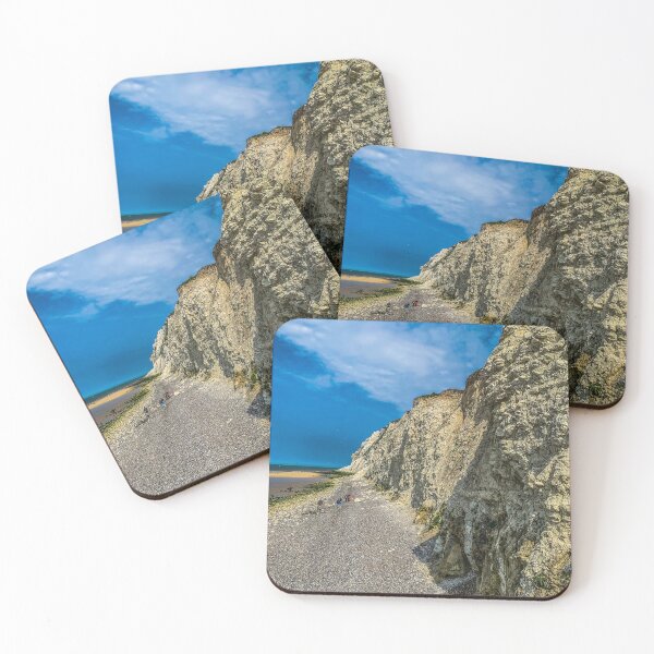 Item preview, White Cliffs Rising Above Quiet Beach designed and sold by GlennP97.