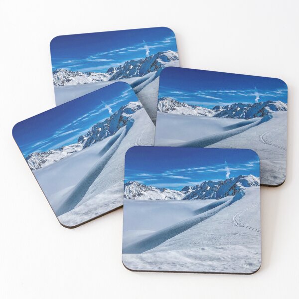 Item preview, Single track across endless snow designed and sold by GlennP97.
