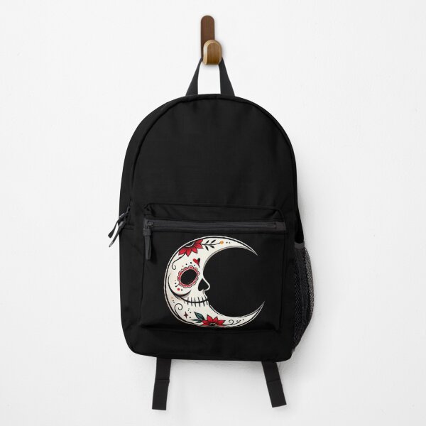 Item preview, Classic Sugar Skull Crescent Moon designed and sold by CyrilloArt.