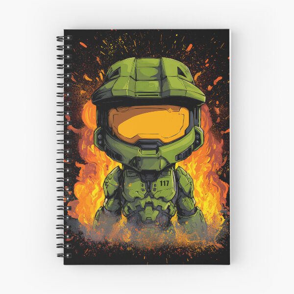 Item preview, Cute Master chief designed and sold by RatherCreative.