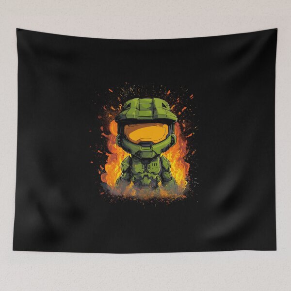 Item preview, Cute Master chief designed and sold by RatherCreative.