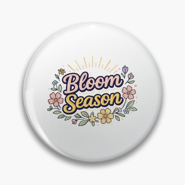 Item preview, Bloom Season Inspiring Floral Quote Aesthetic designed and sold by Combat Skies.