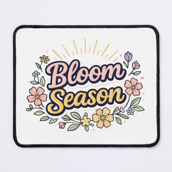 Item preview, Bloom Season Inspiring Floral Quote Aesthetic designed and sold by Combat Skies.