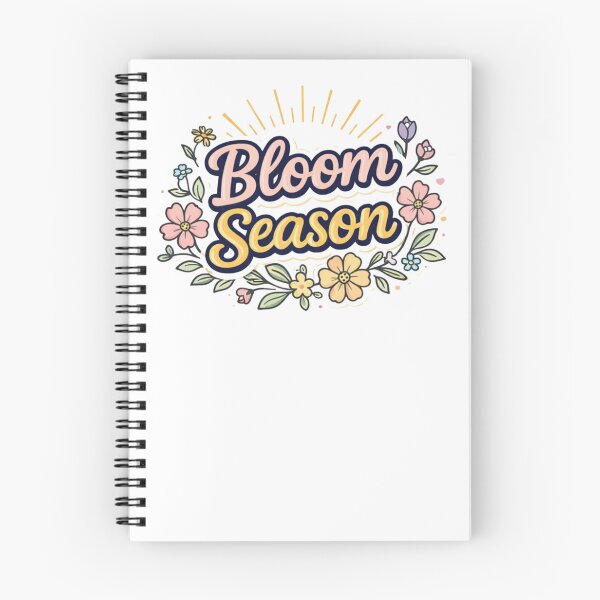 Item preview, Bloom Season Inspiring Floral Quote Aesthetic designed and sold by Combat Skies.