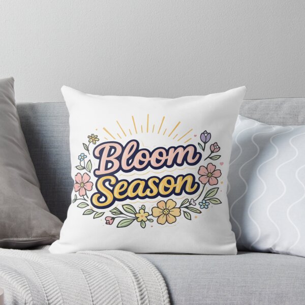 Item preview, Bloom Season Inspiring Floral Quote Aesthetic designed and sold by Combat Skies.