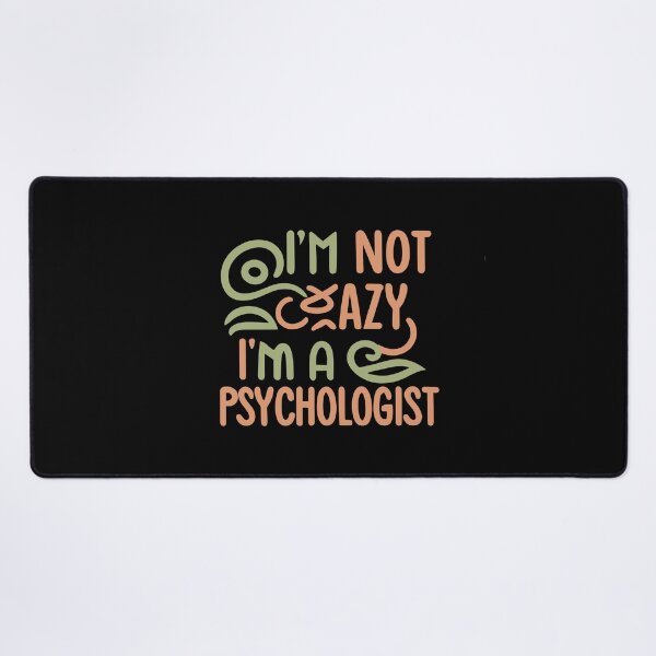 Item preview, I'm Not Crazy I'm A Psychologist – Funny Psychology Gift Idea designed and sold by CyfroweMysli.