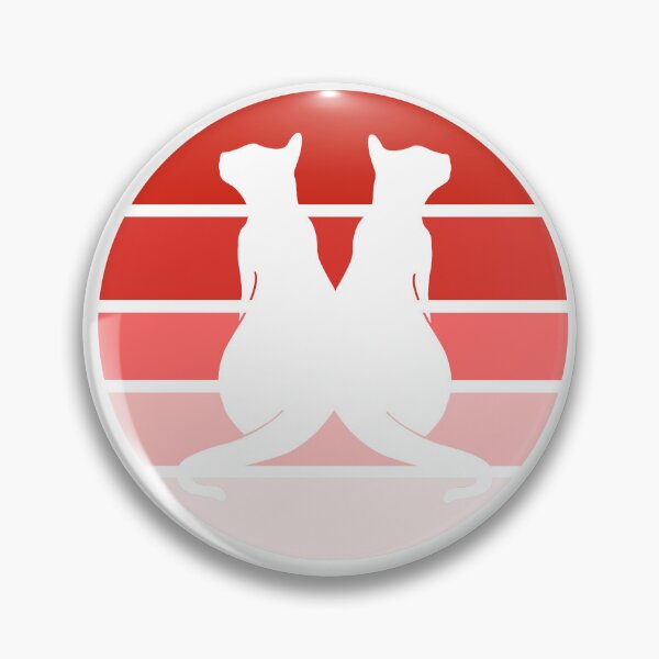 Item preview, Double Cats designed and sold by DickinsonDesign.