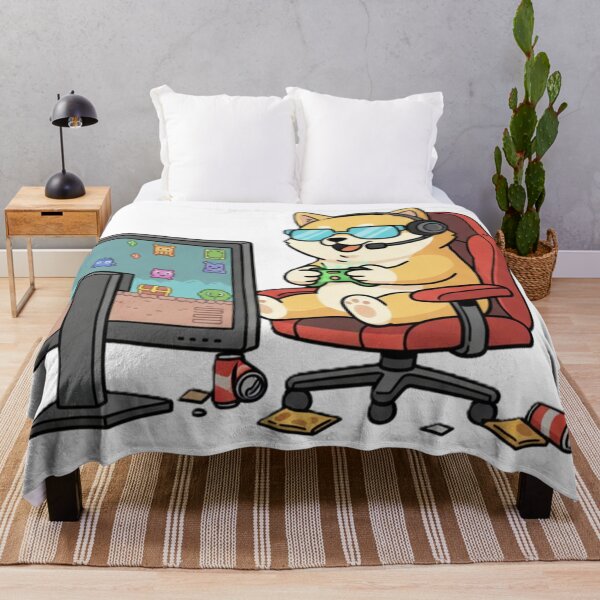 Item preview, Cute Gaming Dog Cartoon – Funny Gamer Puppy PNG Design – Kawaii Dog Playing Video Games – Gamer Gift Aesthetic Tee designed and sold by Ditstyle.