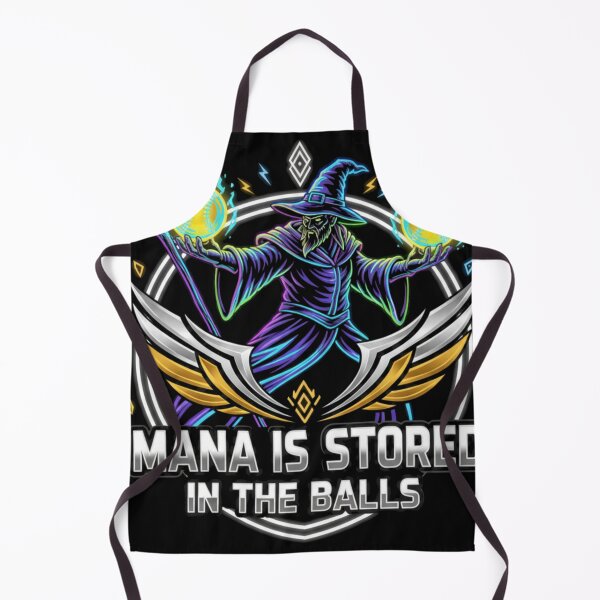 Item preview, Mana Is Stored In The Balls designed and sold by KRIS TakeThisShirt POD Shop.