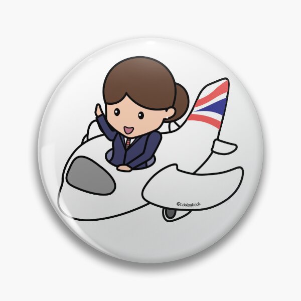 Item preview, BA Flygirl designed and sold by Colalogbook.