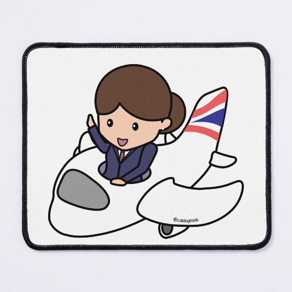 Item preview, BA Flygirl designed and sold by Colalogbook.
