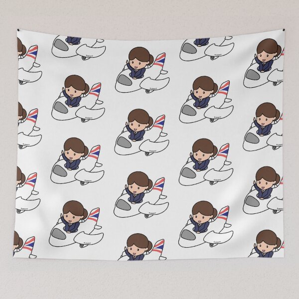 Item preview, BA Flygirl designed and sold by Colalogbook.