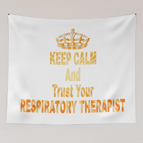 Item preview, Keep Calm And Trust Your Respiratory Therapist designed and sold by natnat7w.