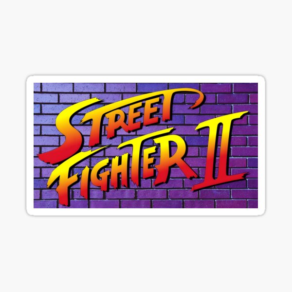 Stickers Street Fighter 2 – Décalcos Pour Pincab, Flipper, Borne Arcade – Fabrication France