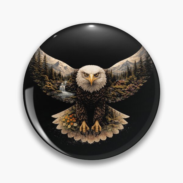 Item preview, eagle Plants Nature Wild Boho Flowers designed and sold by Kladhadredo.