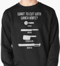 What to Cut with Which Knife - Wargaming Meme Chart Pullover