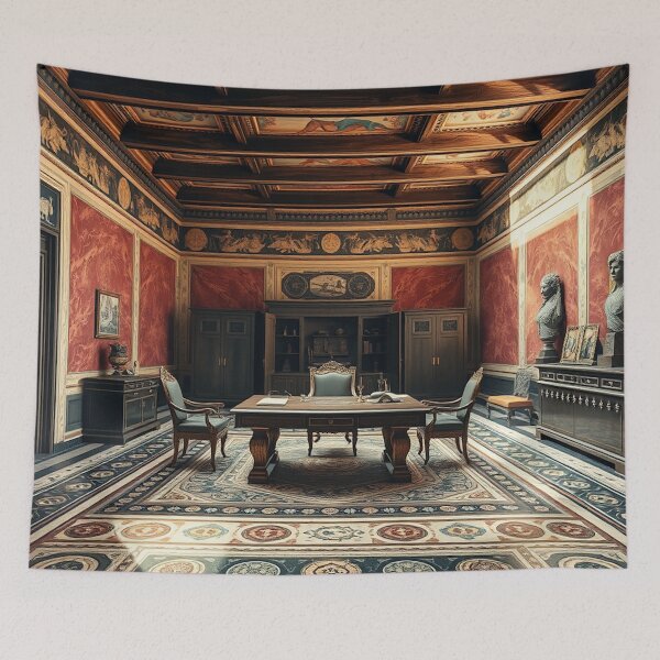 Item preview, Scholar's Tablinum Office in an Ancient Roman Villa designed and sold by YuckyCat.