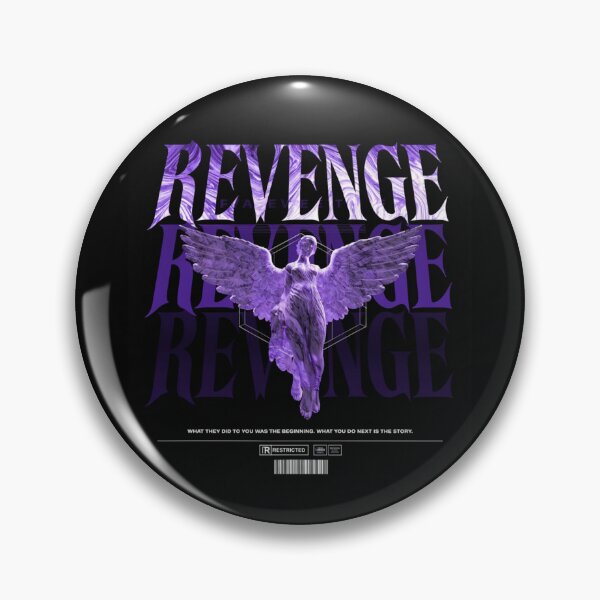 Item preview, Revenge Dark Aesthetic Gothic Angel Marble Statue Purple Design designed and sold by InkDropLabs.