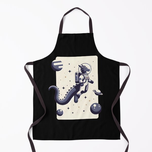 Item preview, Dragon Astronaut – Cute Space Dragon Floating in Galaxy Design designed and sold by CyfroweMysli.