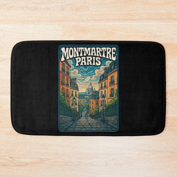 Item preview, Montmartre Paris Europe Travel designed and sold by TomFrontierArt.