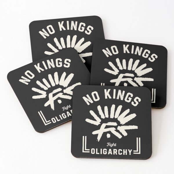 Item preview, No Kings Fight Oligarchy designed and sold by SignumShop.