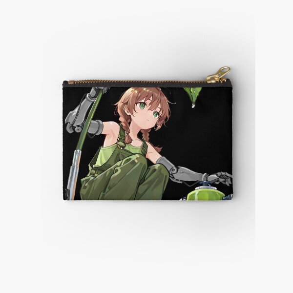 Item preview, JUNO: Tech Greenhouse Botanical Lab | Cute Solarpunk Anime Girl designed and sold by Sytrics.