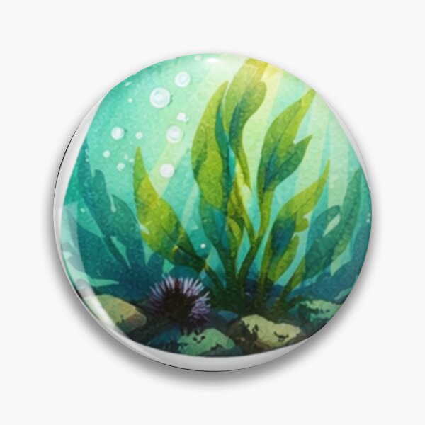 Item preview, Kelp Forest - cute marine habitats designed and sold by DamioPolArt.