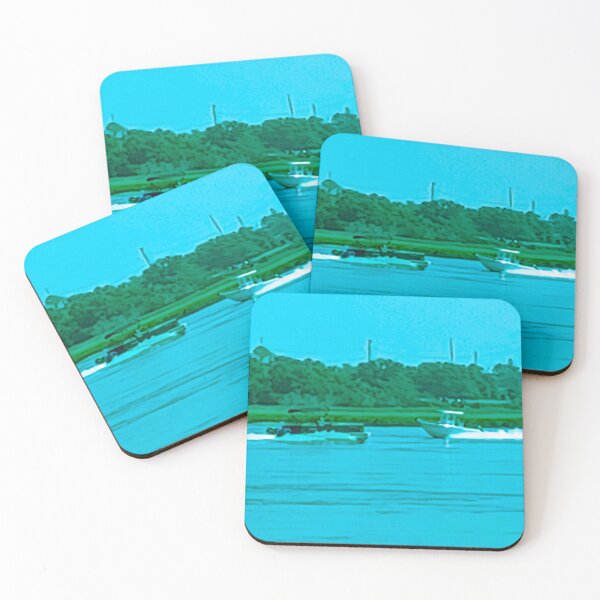 Item preview, Blue Boats Photo Design designed and sold by chucktownjax.