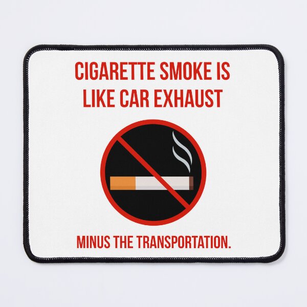 Item preview, Funny anti smoking sign designed and sold by Rachel the Artist .