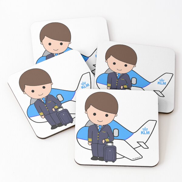 Artikelvorschau, KLM-Pilotenjunge entworfen und verkauft von Colalogbook.