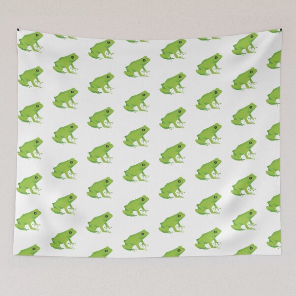 Item preview, Minimalist Green Frog – Geometric Sticker for Clean Style designed and sold by bsbd-action.