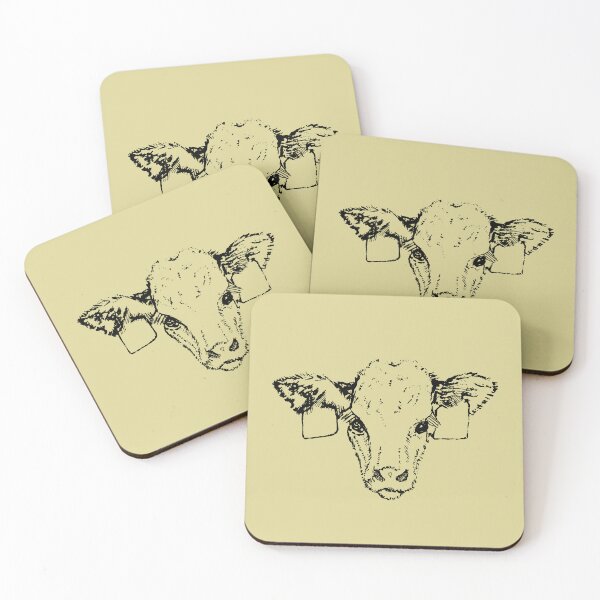 Item preview, Calf - (#DCD494) designed and sold by The Stippler Process.