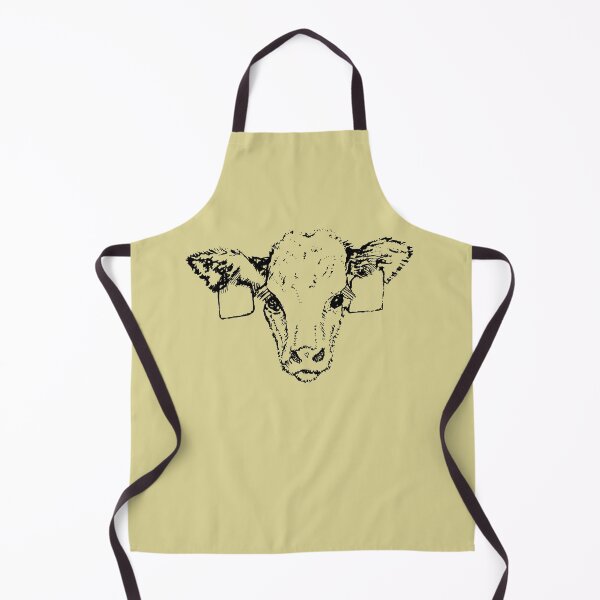 Item preview, Calf - (#DCD494) designed and sold by The Stippler Process.