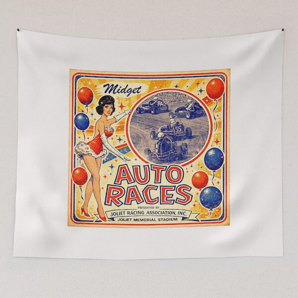 Item preview, Midget  Auto Races Poster Variation  designed and sold by Helios Be. Lavsh.