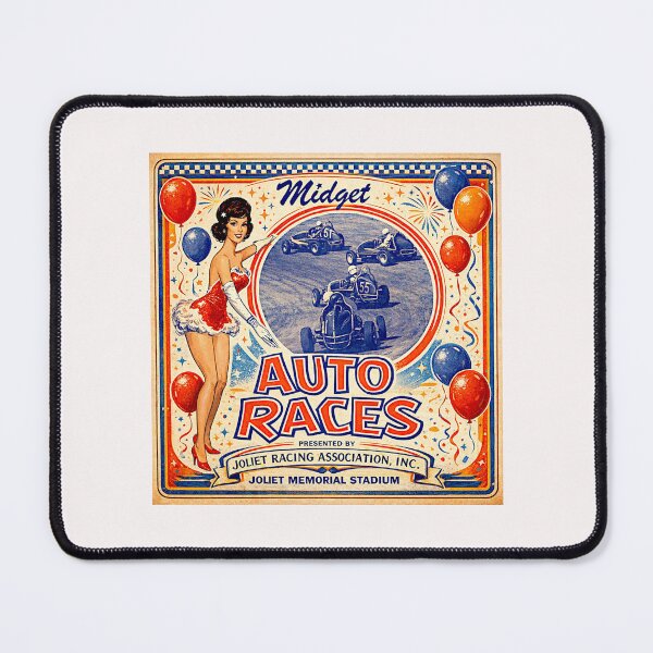 Item preview, Midget  Auto Races Poster Variation #1 designed and sold by Helios Be. Lavsh.