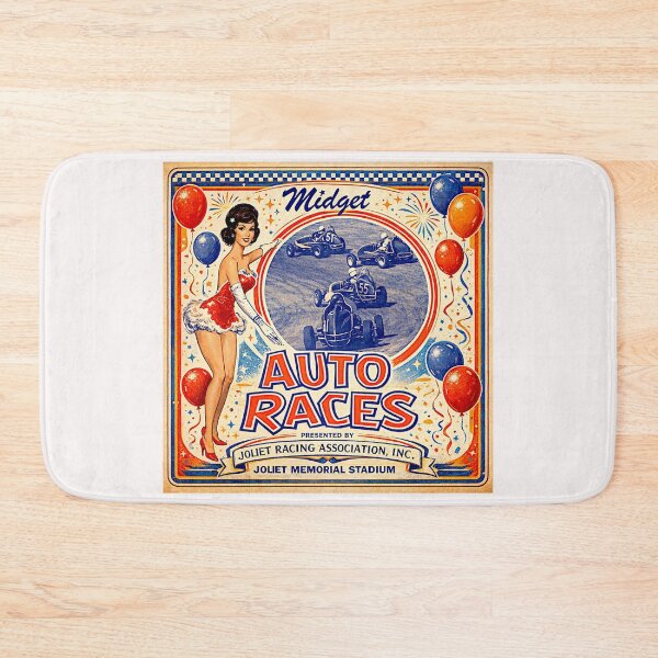 Item preview, Midget  Auto Races Poster Variation #1 designed and sold by Helios Be. Lavsh.