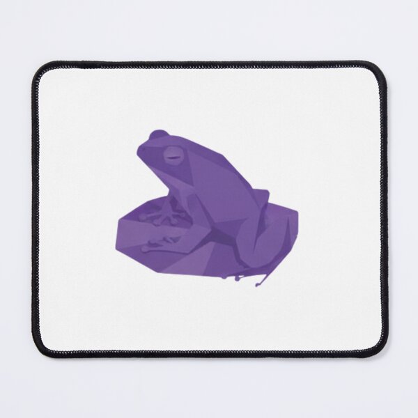 Item preview, Violet Zen Frog – Meditation Decoration for Yoga and Relaxation designed and sold by bsbd-action.