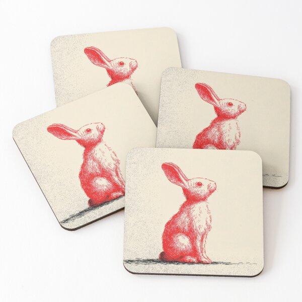 Item preview, Rabbit sits and looks towards light designed and sold by anytka.