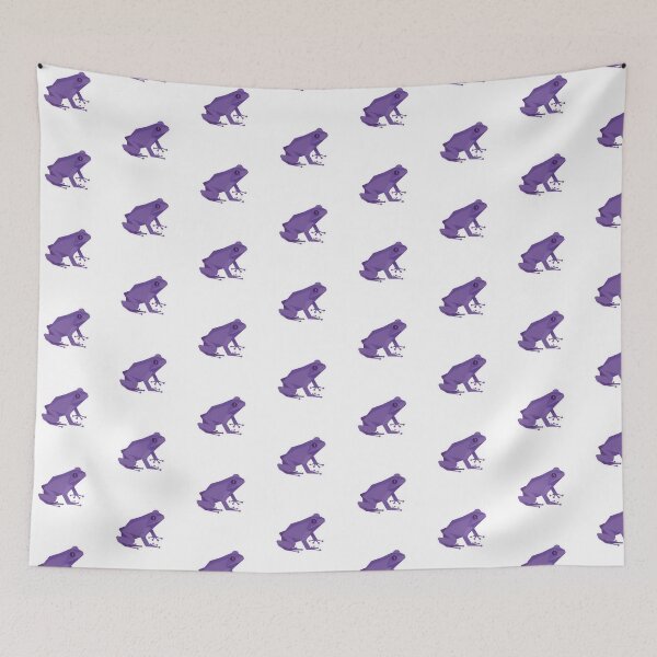 Item preview, Modern Purple Frog – Geometric Sticker for Students designed and sold by bsbd-action.