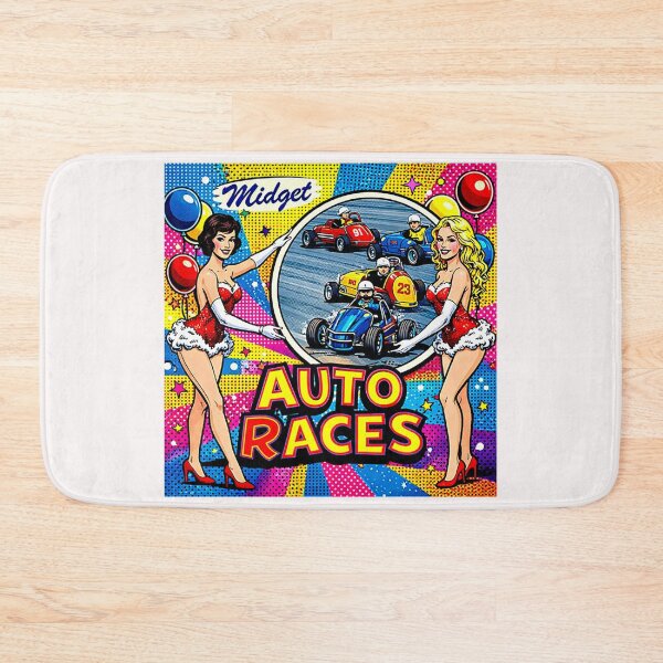 Item preview, Midget  Auto Races Poster Variation #2 designed and sold by Helios Be. Lavsh.